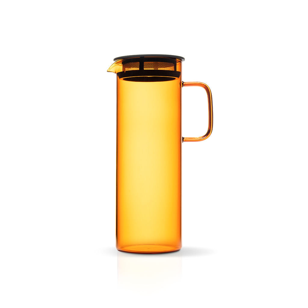 Hario Glass Iced & Cold Brew Tea Pitcher - Amber (27oz/800ml) - HCB AB hero