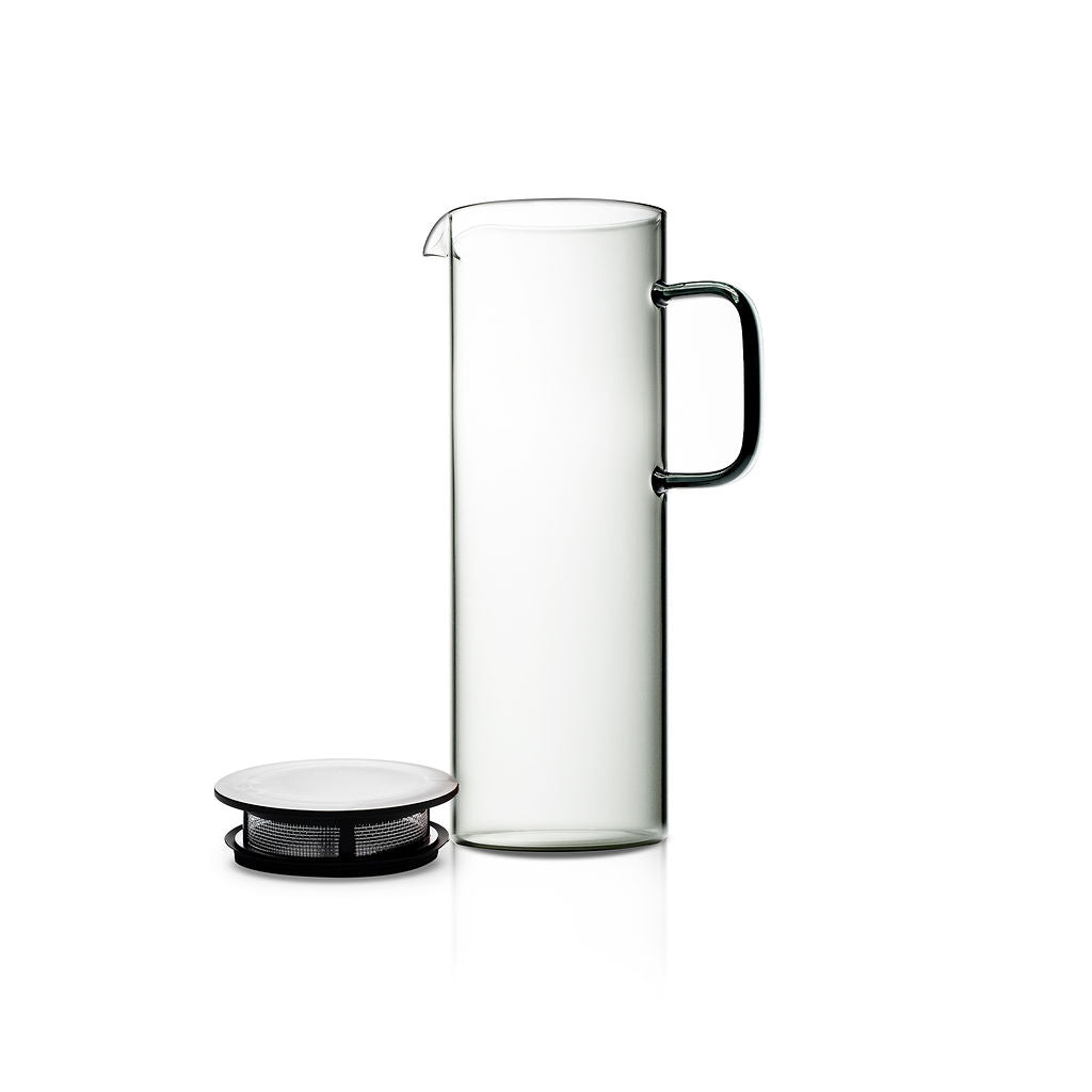 Hario Glass Iced & Cold Brew Tea Pitcher - Gray (27oz/800ml) - HCB