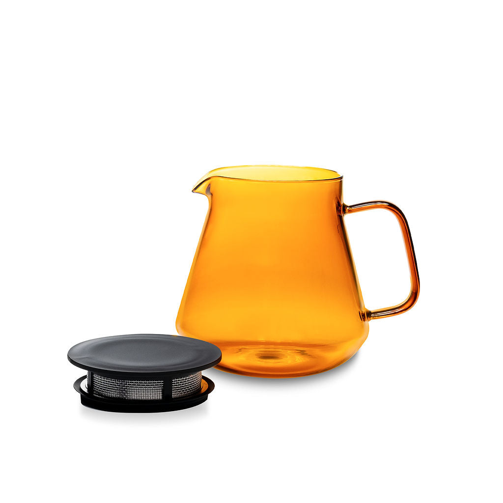 Hario Glass Coffee and Tea Server - Amber (600ml) - HCT AB