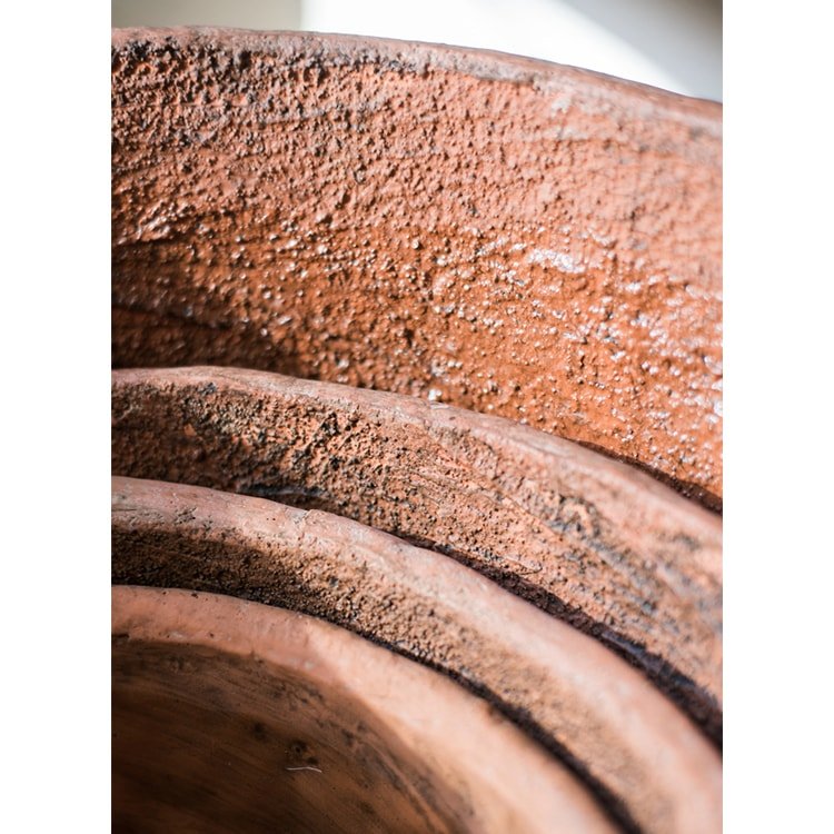 Terracotta Concrete Planter Pots