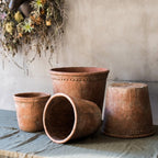 Terracotta Concrete Planter Pots