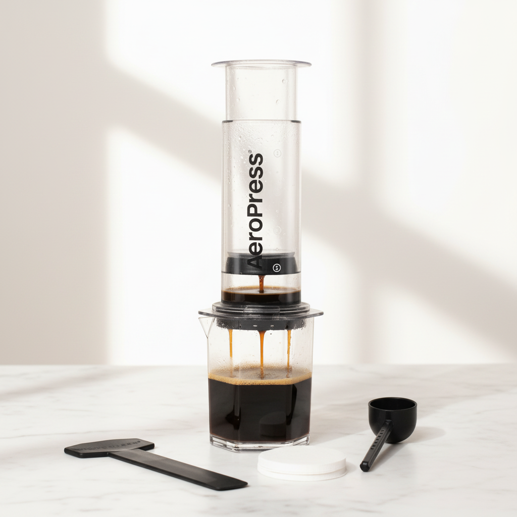 AeroPress Clear XL - LAH Marble Hero