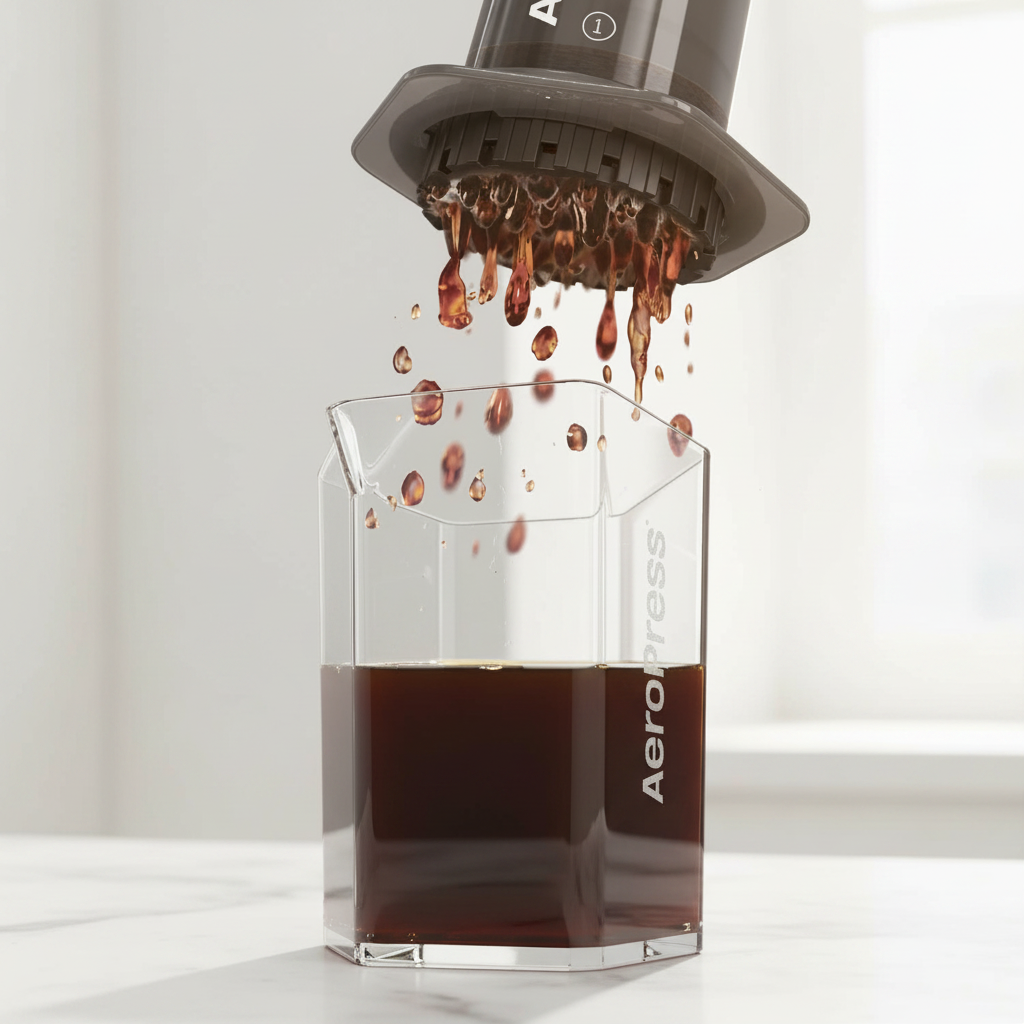 AeroPress Drip Action - LAH Hero