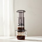 AeroPress Original Brewing on Mug - LAH Hero