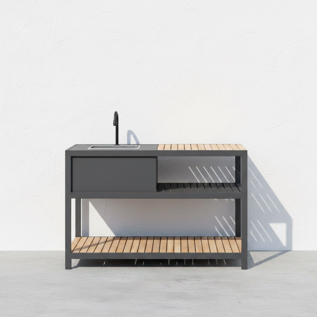 Amber Outdoor Kitchen — Front