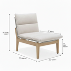 Arno Chair — Dimensions