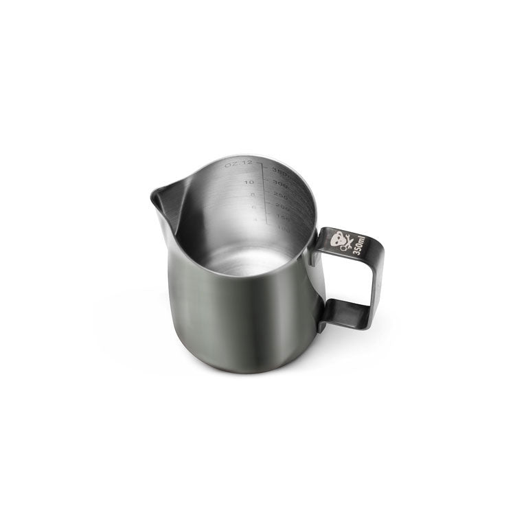 Barista Basics Milk Frothing Pitcher, 12oz., Black - qtrxtop1 0a9b8496 81df 421d 96a7 65970eea290b