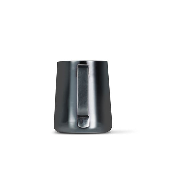 Barista Basics Milk Frothing Pitcher, 12oz., Black - sidexhdl1 dd3b761f 197f 82a9 bac8deb1246c