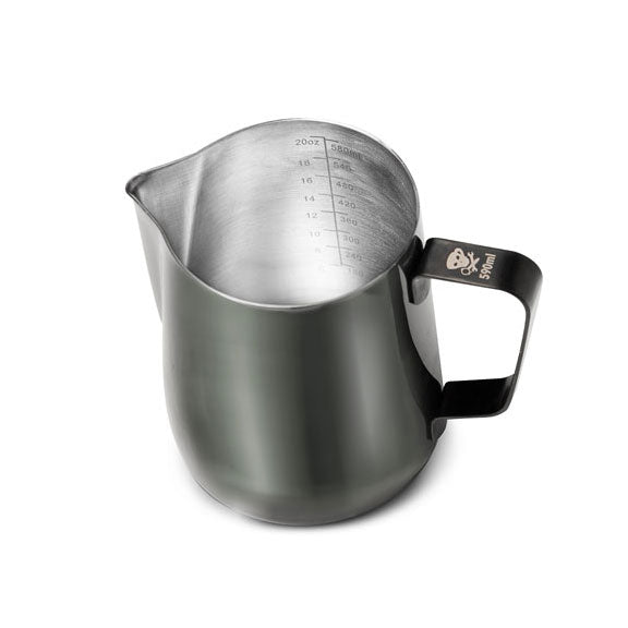 Barista Basics Milk Frothing Pitcher, 20oz, Black - qtrxtop1