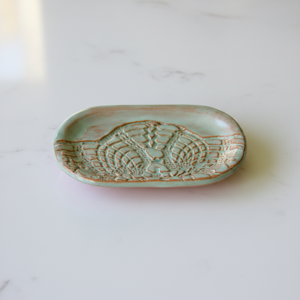 Ceramic Soap Dish – LAH Hero, No Hands