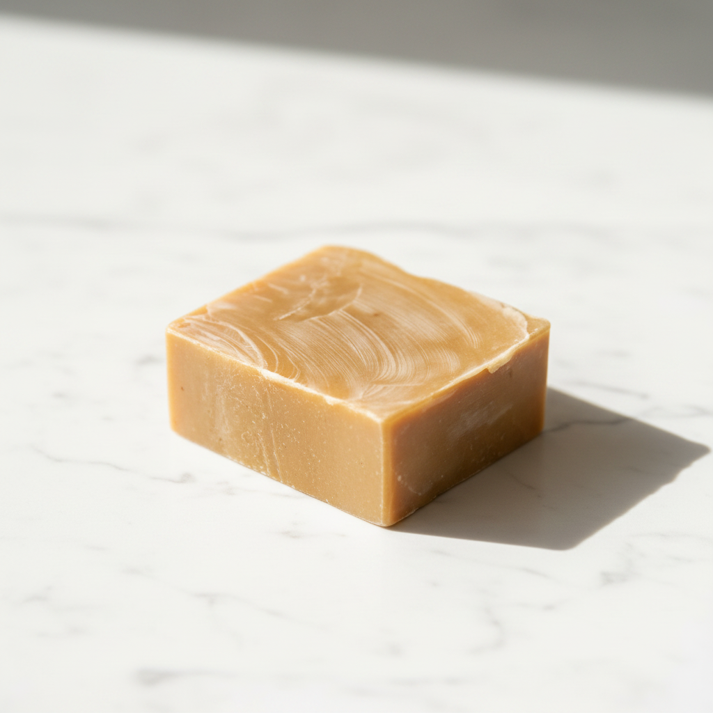 Coconut + Oatmeal Soap – Side Angle