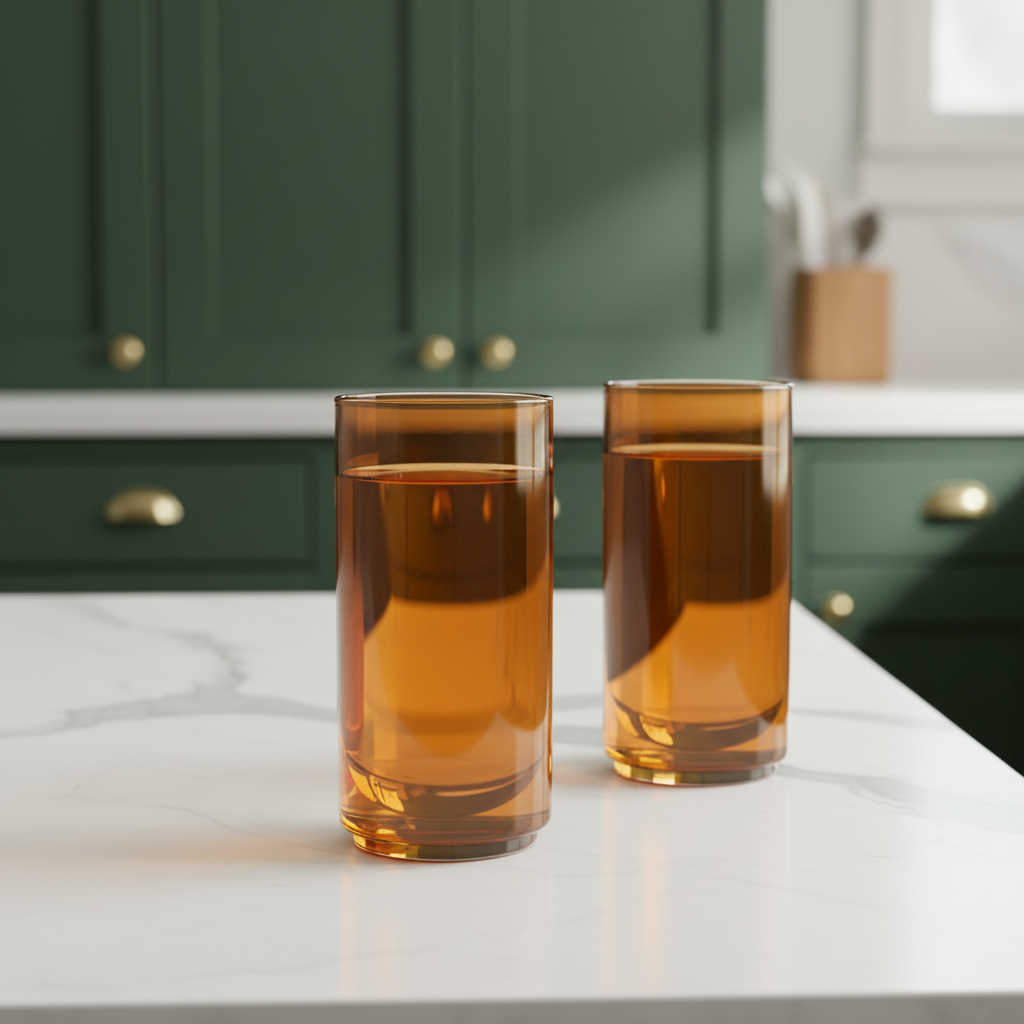 Cove Amber Pint - Green Kitchen Duo