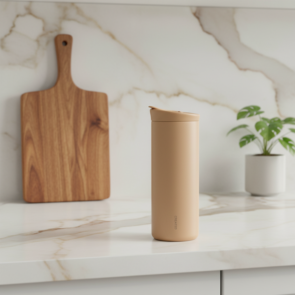 Desert Tan Lifestyle — Calacatta Marble