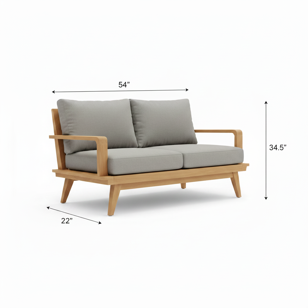Eve Sofa — Dimensions