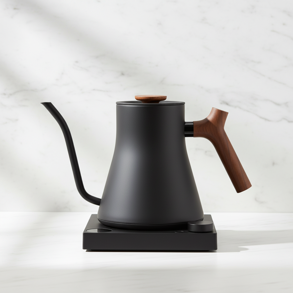 Fellow Stagg EKG Pro Matte Black w/ Walnut - LAH Hero v2