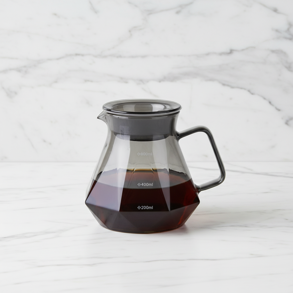 Glass Pour Over Set - Carafe Detail LAH