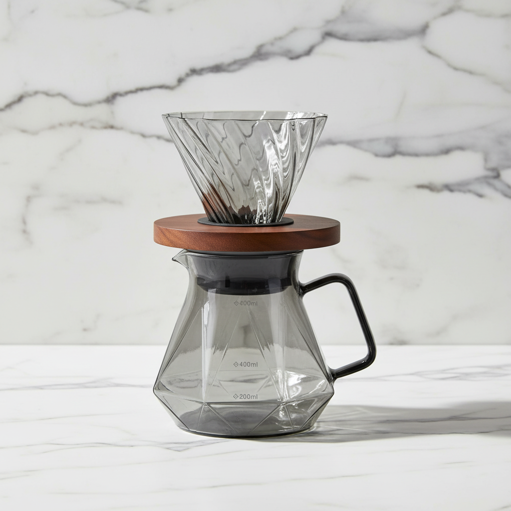 Glass Pour Over Set - Fresh Full Set Hero