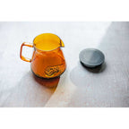 Hario Glass Coffee and Tea Server - Amber (600ml) - life