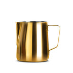 Barista Basics Milk Frothing Pitcher, 12oz. Gold Tone - side1