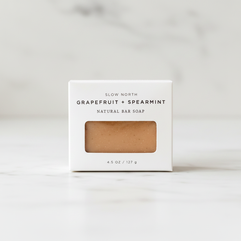 Grapefruit + Spearmint Bar Soap – LAH Hero, Natural Light