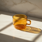 Hario Amber Mug - 3/4 Angle Creamy Marble