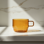 Hario Amber Mug - Creamy Marble Sunbeam Hero