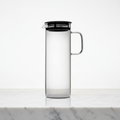 Hario Cold Brew Tea Pitcher Gray on a light background.