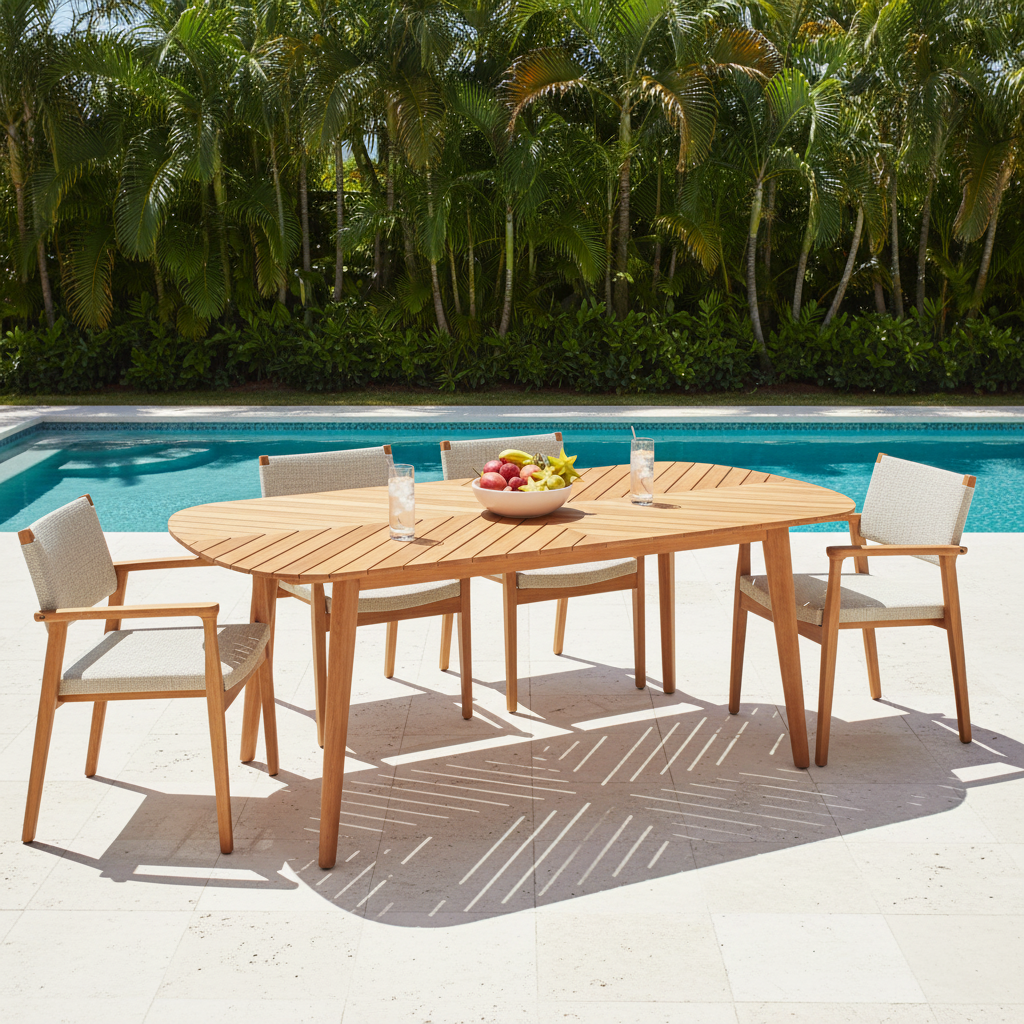 Jade Table — Poolside