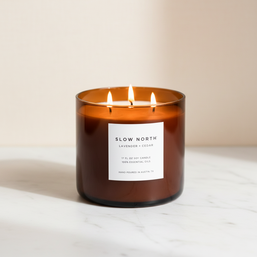 Lavender + Cedar 3-Wick – LAH Hero 2