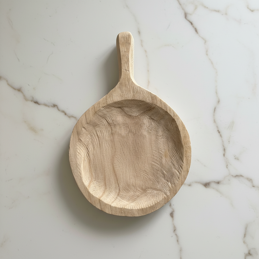 Natural Round Wood Paddle – LAH Hero 3 Clean