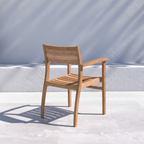 Ninia Chair Back — White Stucco Crisp