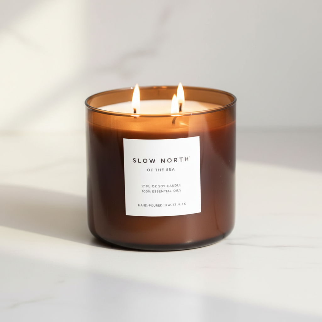 Of The Sea – Kitchen Angle, Two Wicks