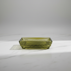 Olive Green Glass Soap Dish – LAH Hero
