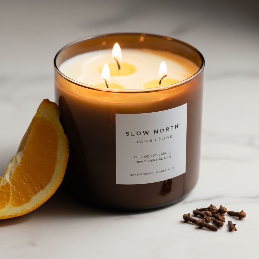 Orange + Clove Candle – LAH Hero 2 with Props