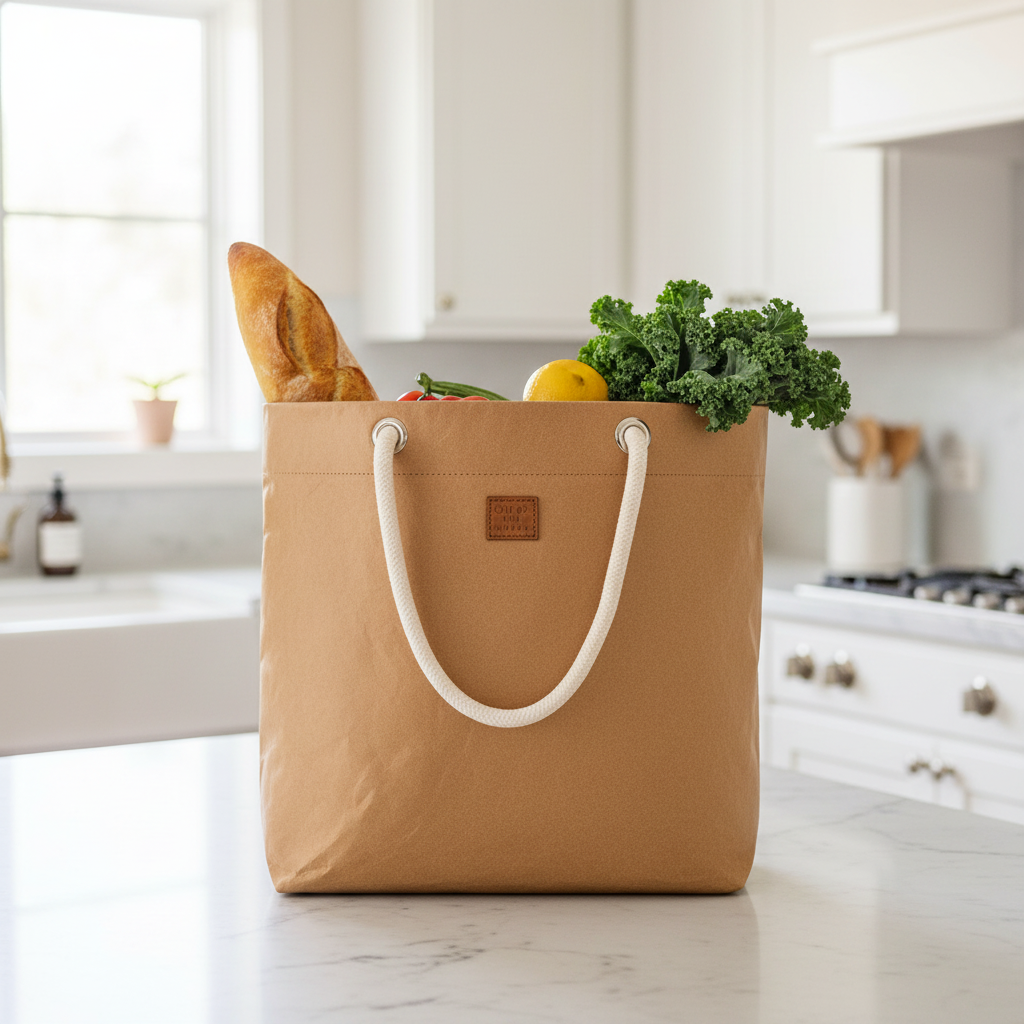 Out of the Woods Sahara Tote - Kitchen Lifestyle Stock Reference