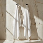 Sedona Bath Sheets - Angled with Beaming Light