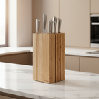 Slotted Knife Block - Modern Kitchen Lifestyle