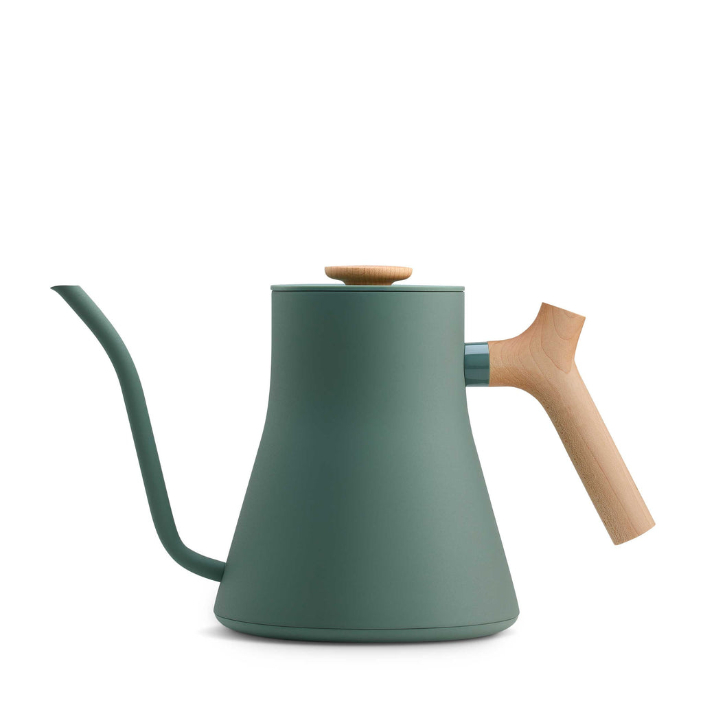 Fellow Stagg EKG Pro Electric Kettle - Smoke Green w/ Maple, 0.9L