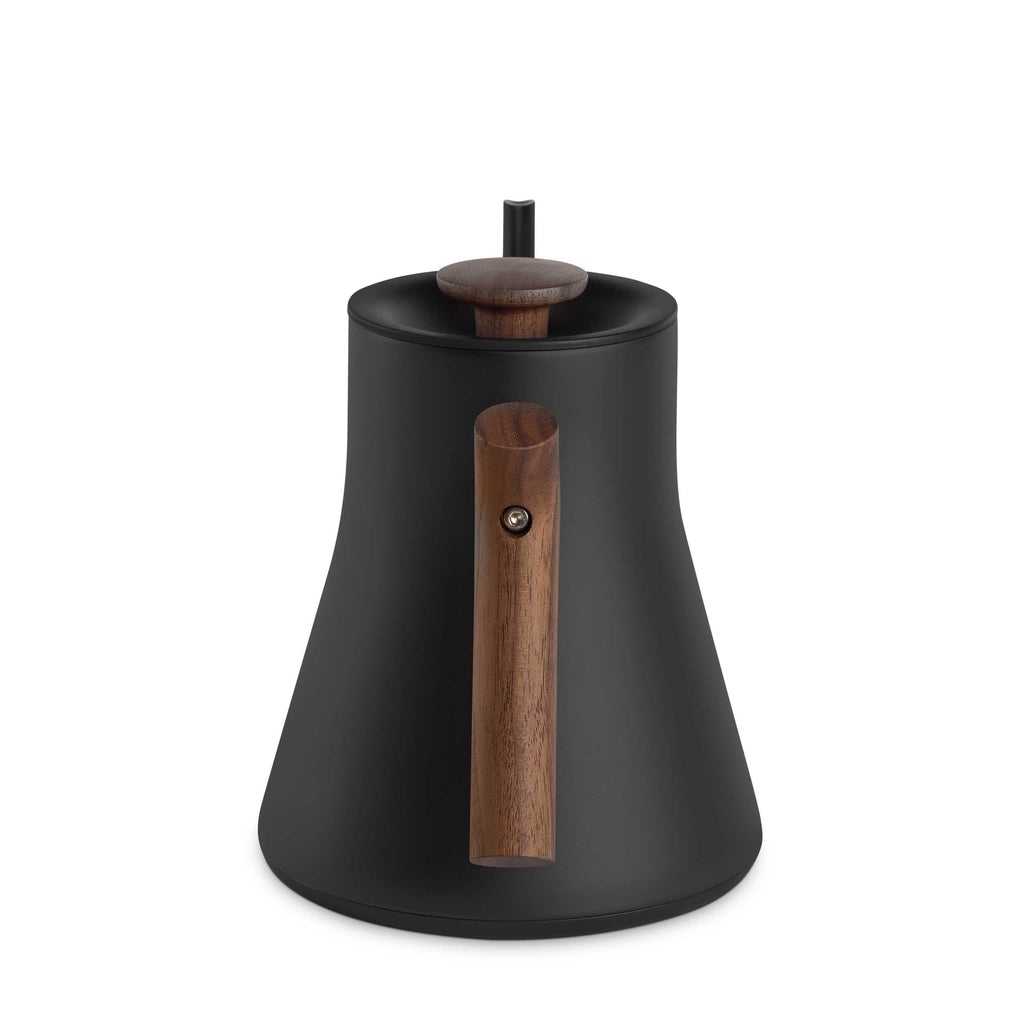 Fellow Stagg EKG Pro Electric Kettle - Matte Black w/ Walnut, 0.9L