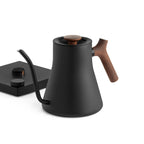 Fellow Stagg EKG Pro Electric Kettle - Matte Black w/ Walnut, 0.9L