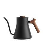 Fellow Stagg EKG Pro Electric Kettle - Matte Black w/ Walnut, 0.9L