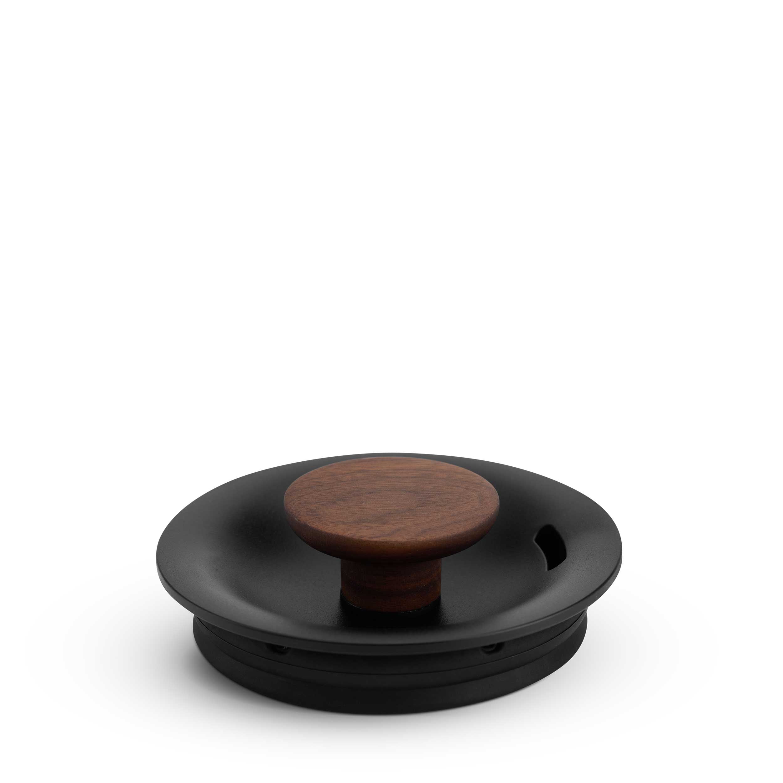 Fellow Stagg EKG Pro Electric Kettle - Matte Black w/ Walnut, 0.9L