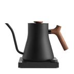 Fellow Stagg EKG Pro Electric Kettle - Matte Black w/ Walnut, 0.9L - hero