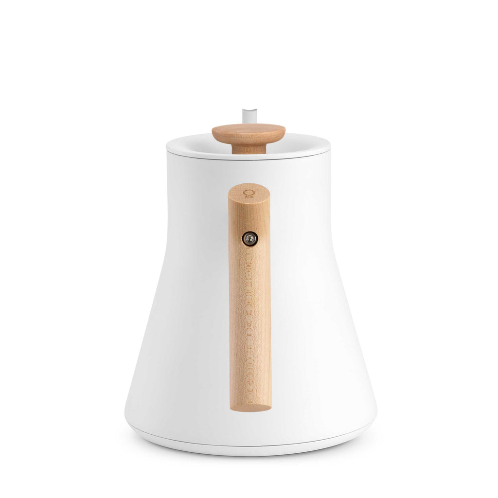 Fellow Stagg EKG Pro Electric Kettle - Matte White w/ Maple