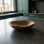 Teak Wood Live Edge Bowl - Architectural Digest Kitchen
