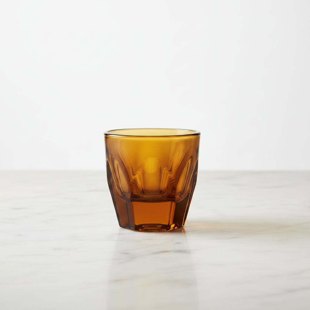 Vero Cortado Amber - single glass