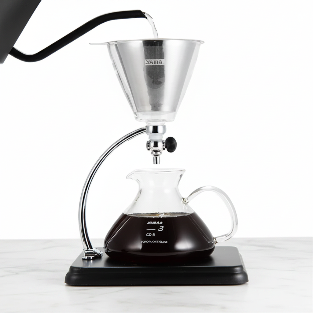 Yama Silverton Brewer on White Marble